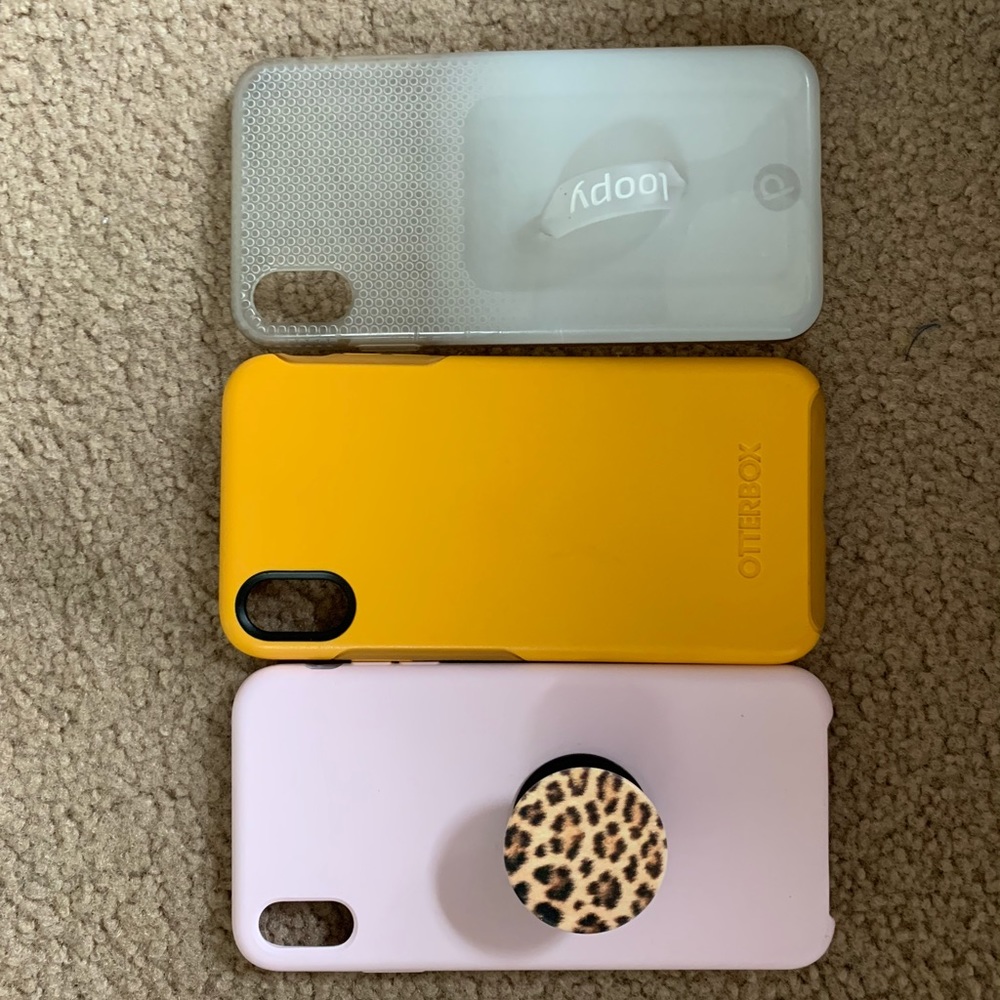 Lightly used iPhone XR max case